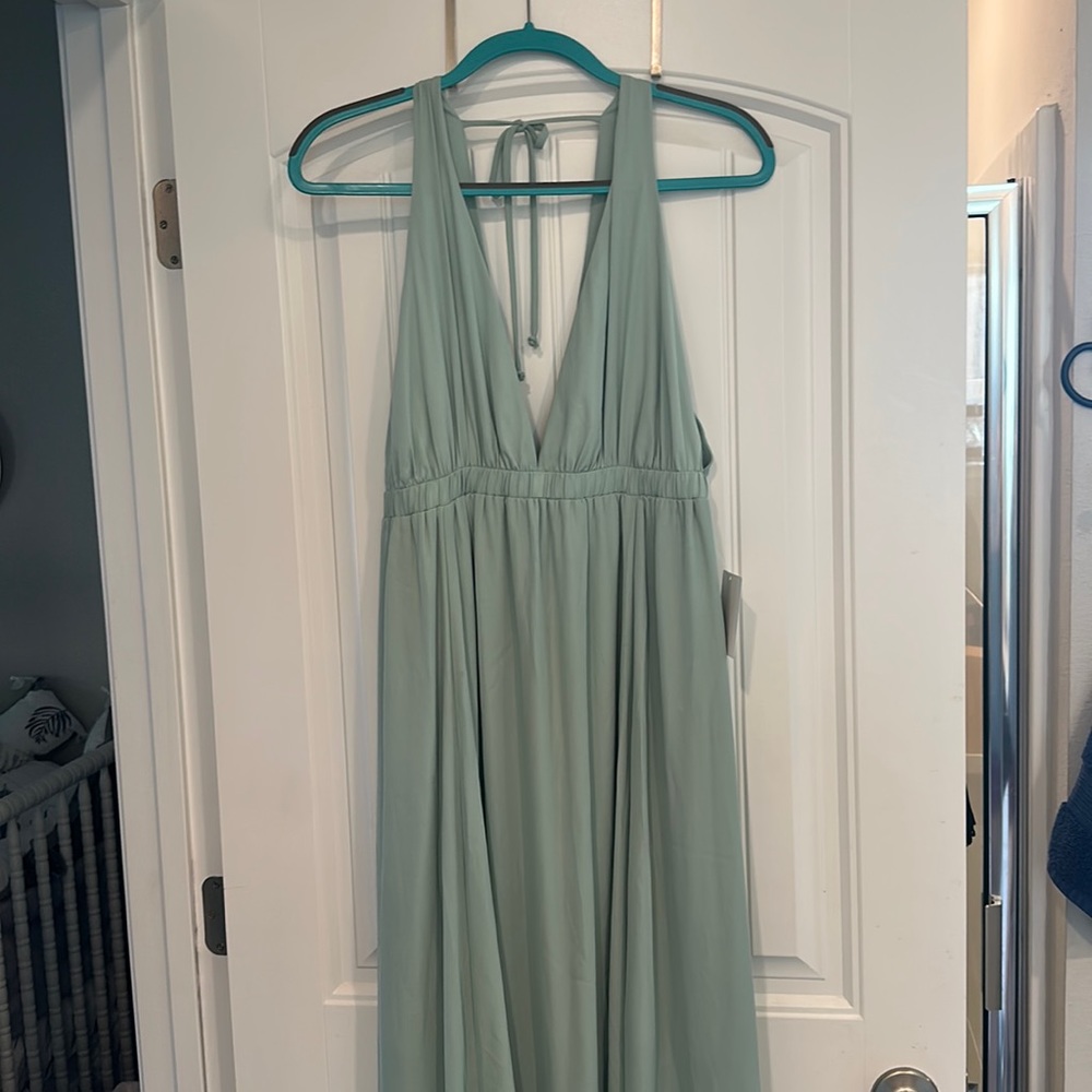 Show me your MuMu green dress